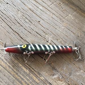 NEW Handmade Hand Painted Balsa Wood Fishing Lure